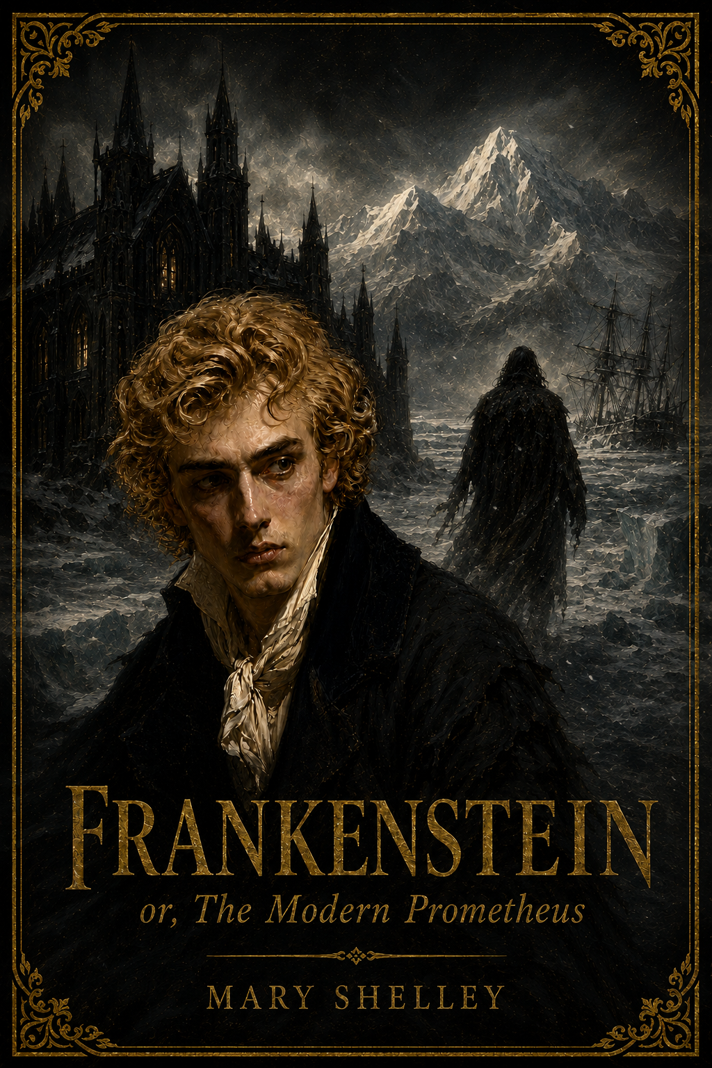 Cover artwork for Frankenstein